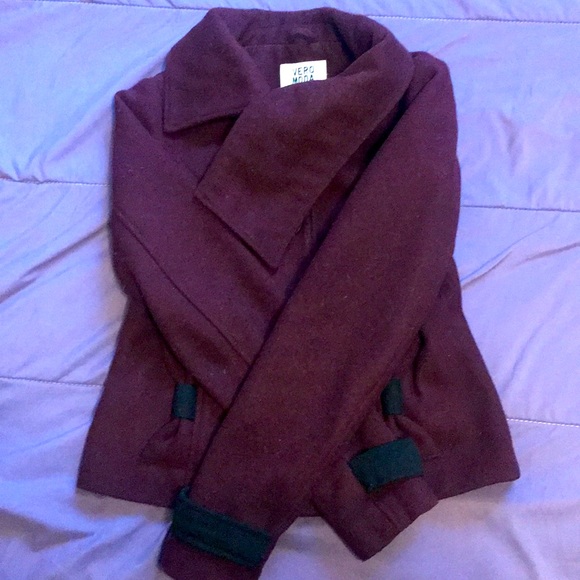 Jacket- Burgundy - Picture 4 of 5